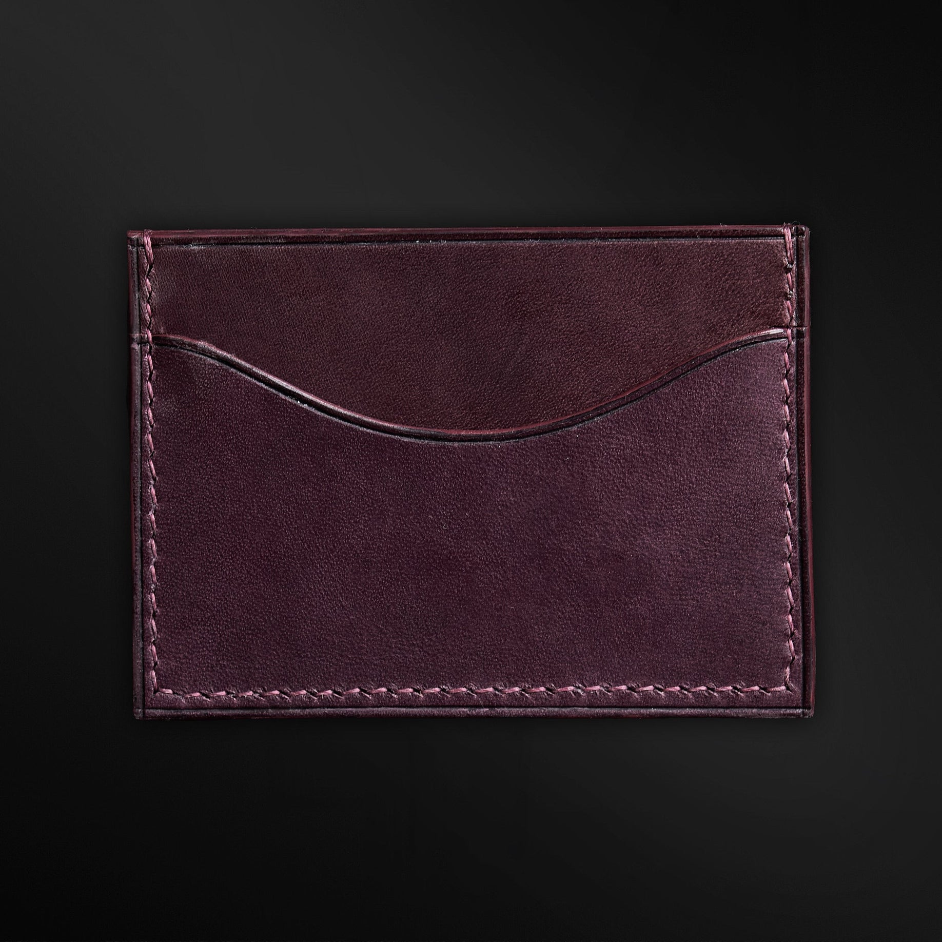 Leather Card Wallet Handmade Israel Jewish Gift