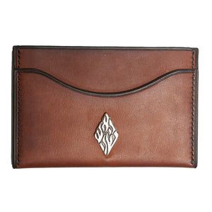 Leather Card Wallet Handmade Israel Jewish Gift