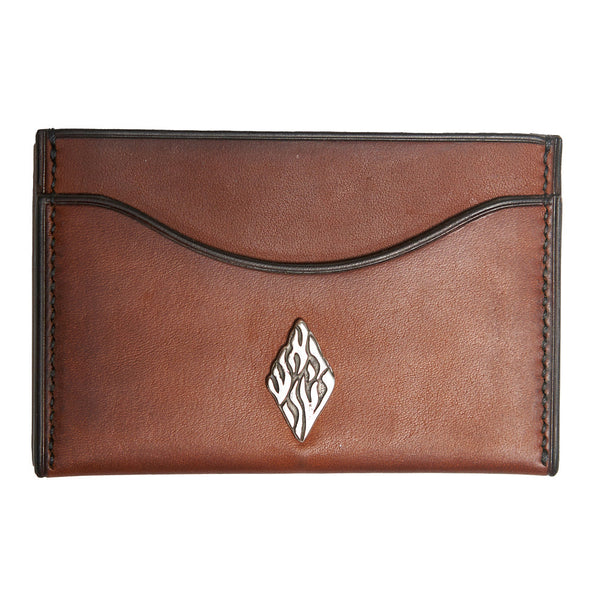 Leather Card Wallet Handmade Israel Jewish Gift