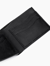 Leather Wallet Black Handmade Israel Jewish Gift