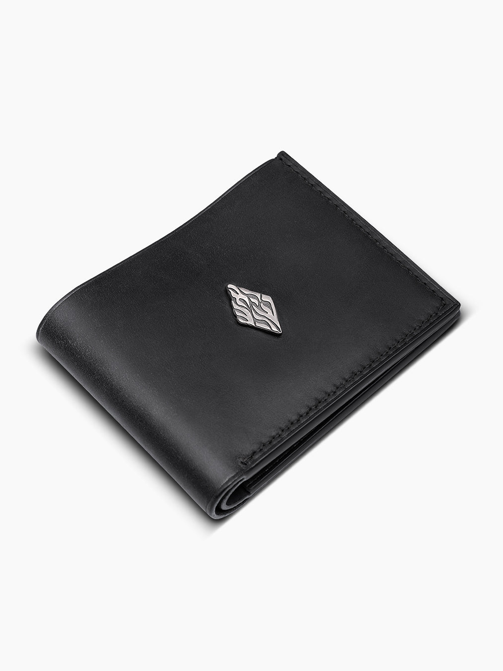 Leather Wallet Black Handmade Israel Jewish Gift