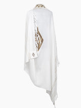 Luxury Jewish Tallit Green & Gold | Luxury Breslov Prayer Shawl