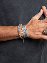 Nachman Aesh Sheli Bangle Bracelet Sterling Silver 925 Israel Oury
