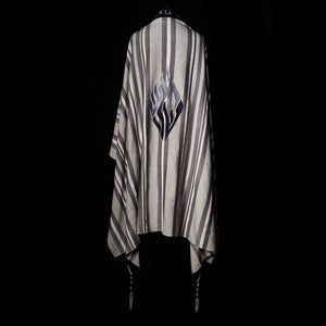 Nachman Tallit Blue Stripes | Luxury Prayer Shawl