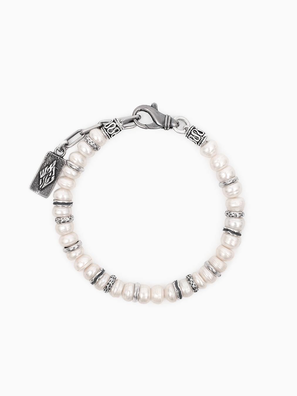 Natural pearl Bracelet Sterling Silver 925 Israel Pnina