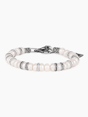 Natural pearl Bracelet Sterling Silver 925 Israel Pnina