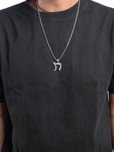 Negev Chai Necklace Sterling Silver 925 Israel Symbol