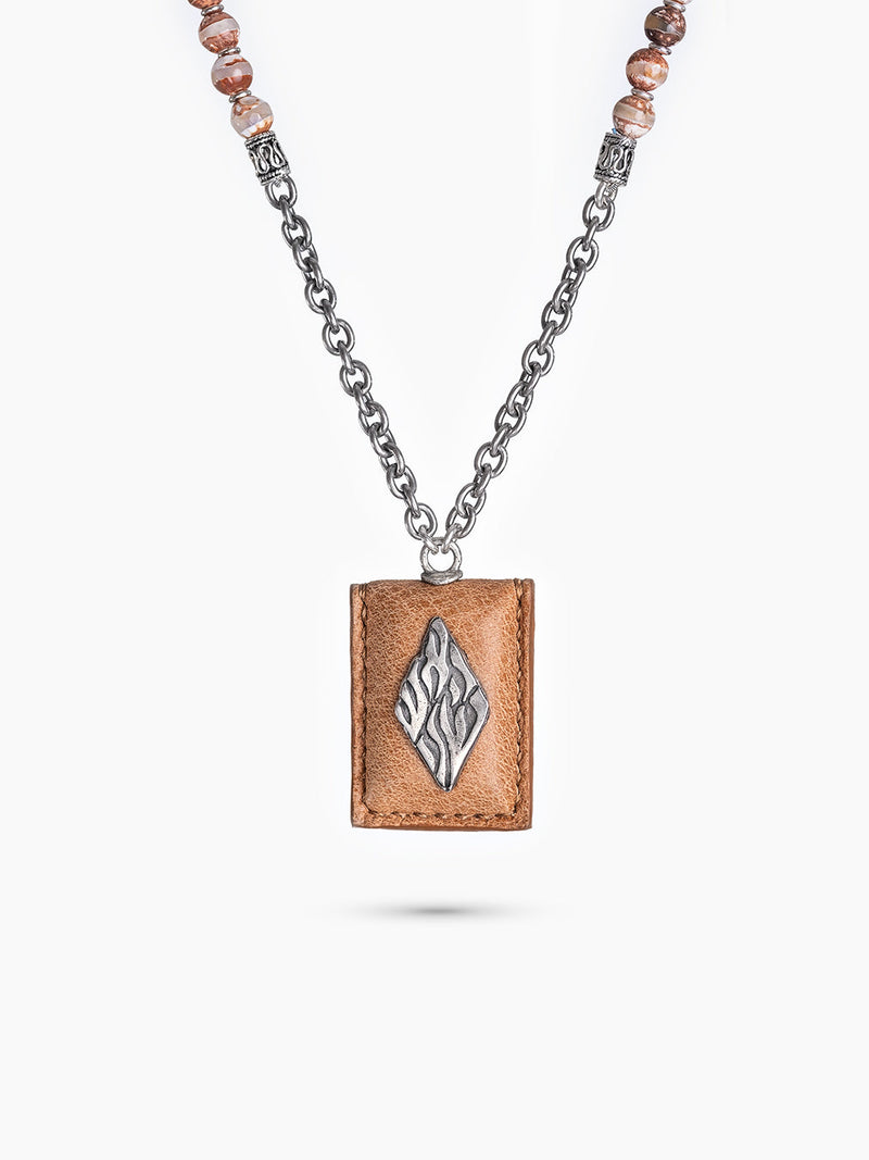 Petek Necklace - Natural Pearl & Sterling Silver 925 | Breslov Jewelry