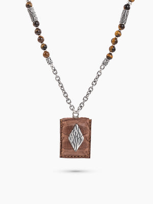Petek Necklace - Natural Pearl & Sterling Silver 925 | Breslov Jewelry
