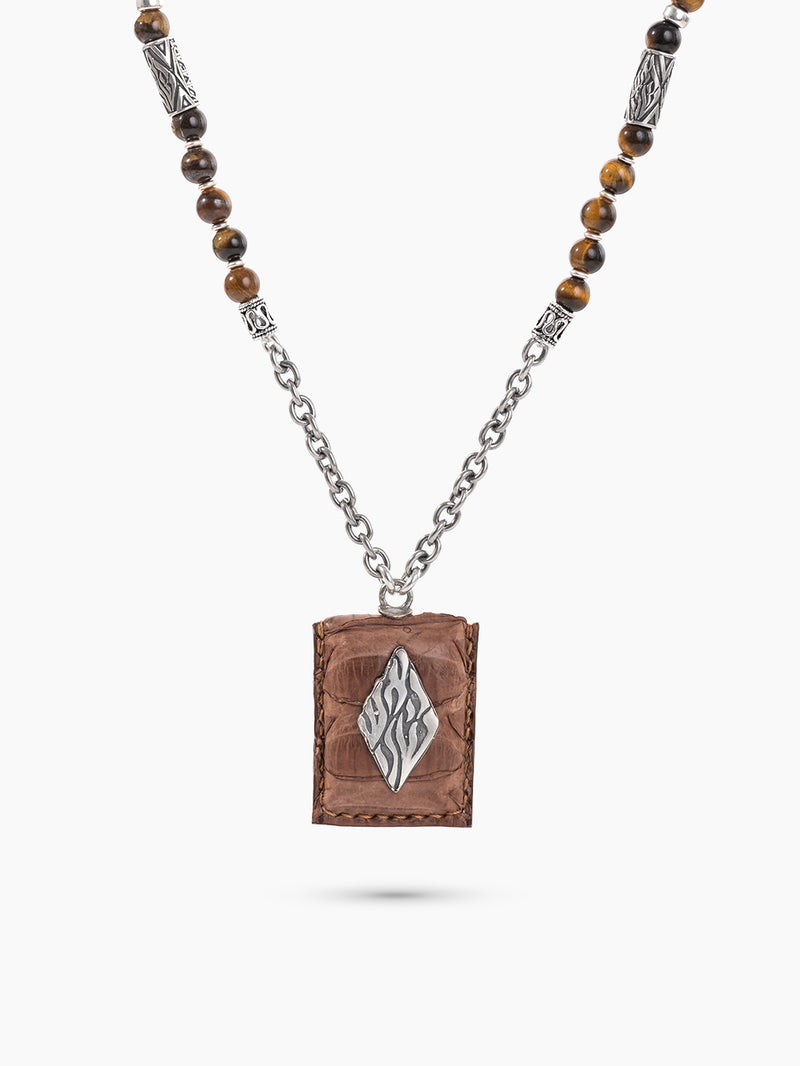 Petek Necklace - Natural Pearl & Sterling Silver 925 | Breslov Jewelry