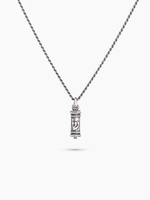 Saba Petek Necklace Sterling Silver 925 Israel Breslov