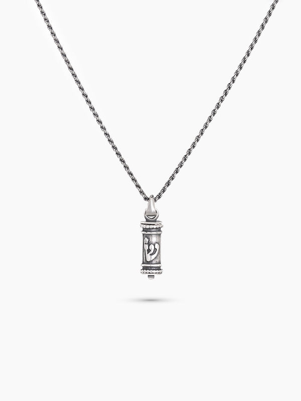 Saba Petek Necklace Sterling Silver 925 Israel Breslov