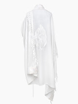 Shema Israel Prestige Tallit White | Luxury Prayer Shawl