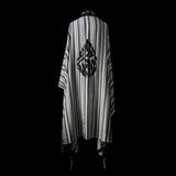 Shema Israel Tallit Black Gray | Luxury Prayer Shawl