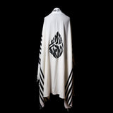 Shema Israel Tallit Black | Luxury Prayer Shawl