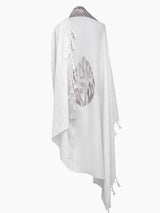 Shema Israel Tallit Gray | Luxury Prayer Shawl