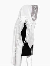 Shema Israel Tallit Gray | Luxury Prayer Shawl