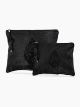 Shema Israel Tallit Tefilin Bag Set Croco Leather Israel
