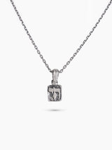 Small Chai Necklace Sterling Silver 925 Minimalist Israel
