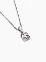Small Chai Necklace Sterling Silver 925 Minimalist Israel