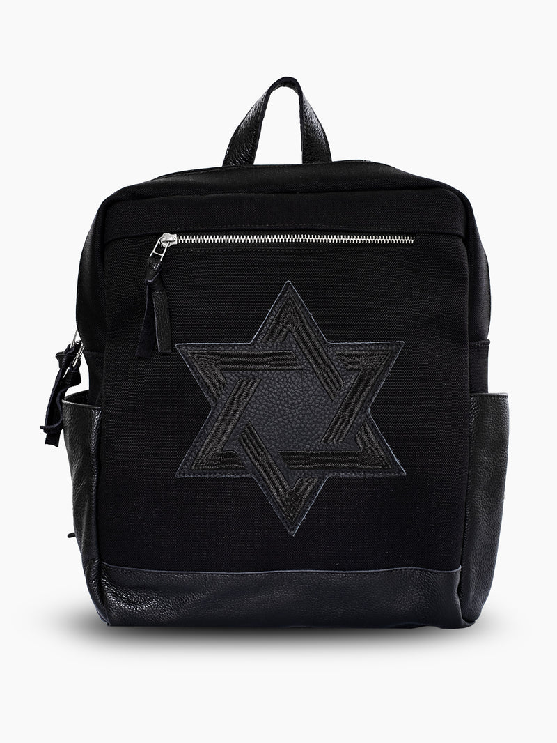 Star of David Backpack Canvas Israel Jewish Magen David