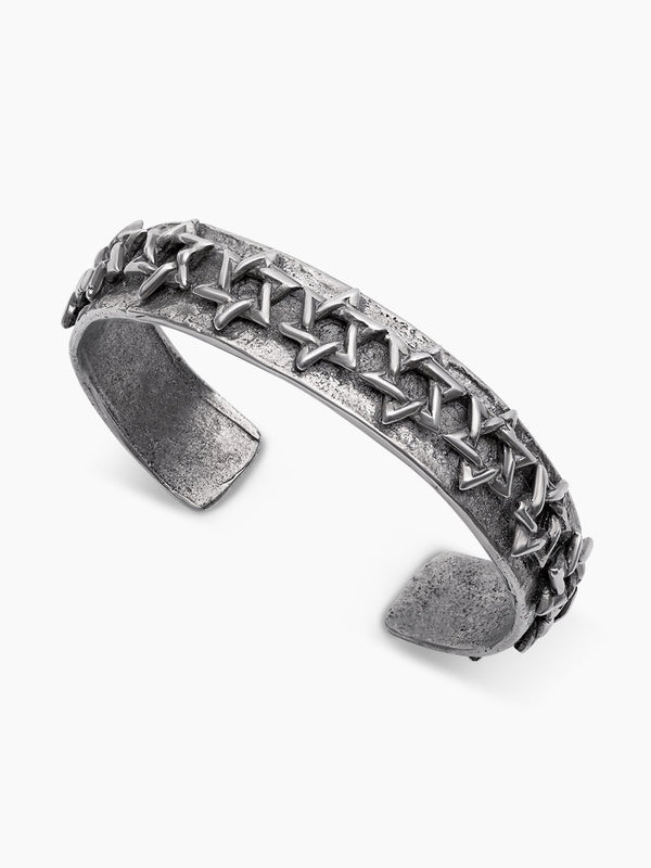 Star of David bangle cuff Bracelet Sterling Silver 925 Israel Jewish