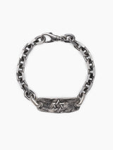 Star of David Chain Silver Bracelet Noam