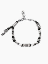 Star of David cord Bracelet Sterling Silver 925 Israel Jacob