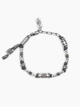 Star of David cord Bracelet Sterling Silver 925 Israel Jacob