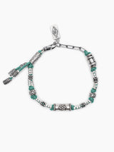 Star of David cord Bracelet Sterling Silver 925 Israel Jacob