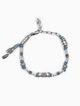 Star of David cord Bracelet Sterling Silver 925 Israel Jacob