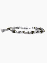 Star of David cord Bracelet Sterling Silver 925 Israel Jacob