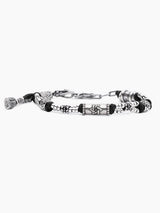 Star of David cord Bracelet Sterling Silver 925 Israel Jacob