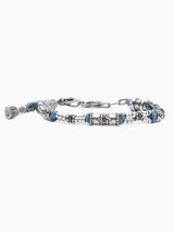 Star of David cord Bracelet Sterling Silver 925 Israel Jacob