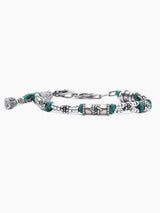 Star of David cord Bracelet Sterling Silver 925 Israel Jacob
