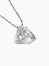 Star of David Necklace Silver 925 Black Diamond – Shlomo | Kameart