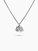 Star of David Necklace Silver 925 Hebrew Letter – Aley | Kameart