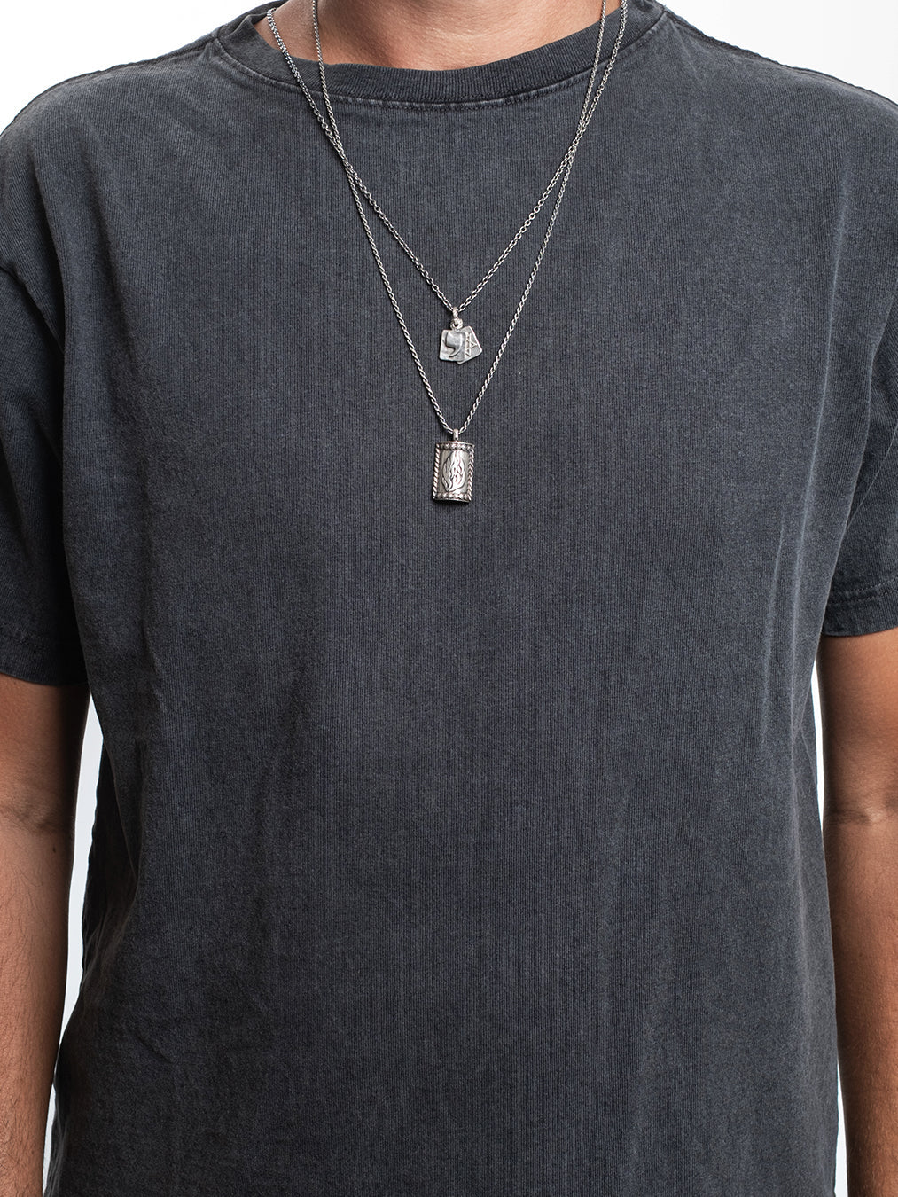 Star of David Necklace Silver 925 Hebrew Letter – Aley | Kameart