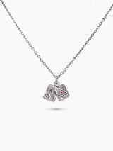 Star of David Necklace Silver 925 Ruby Hebrew Letter – Aley | Kameart