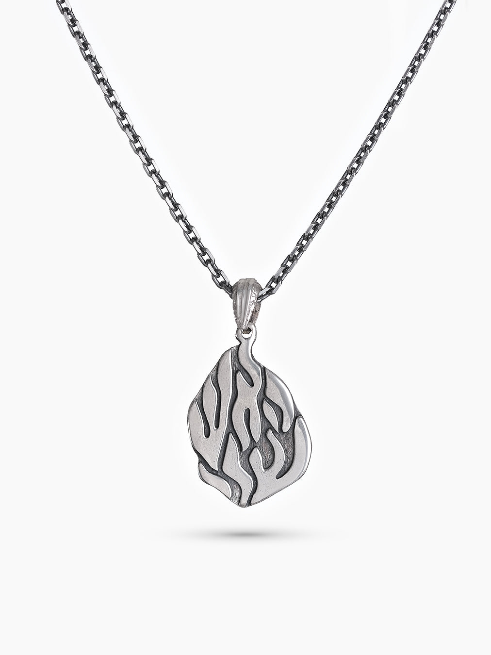 Star of David Necklace Silver 925 Sapphire Diamond