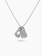Star of David Necklace Silver 925 White Diamond – Shlomo | Kameart