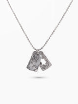 Star of David Necklace Silver 925 White Diamond – Shlomo | Kameart