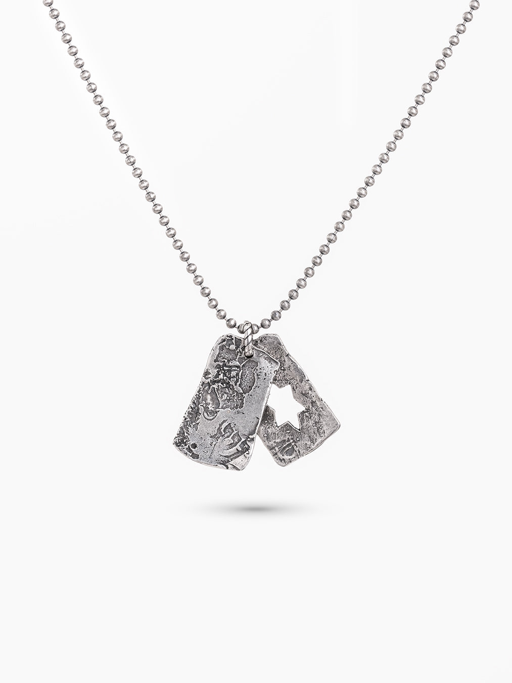 Star of David Necklace Silver 925 White Diamond – Shlomo | Kameart