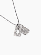 Star of David Necklace Silver 925 White Diamond – Shlomo | Kameart