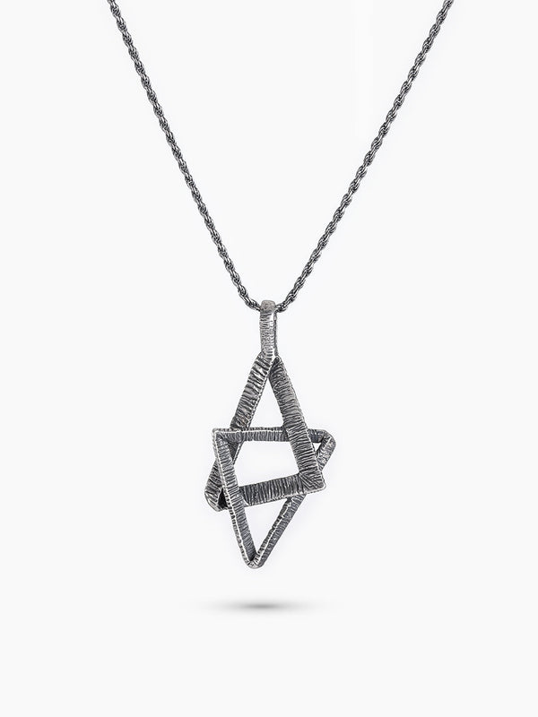 Star of David Necklace Sterling Silver 925 – Asher | Kameart