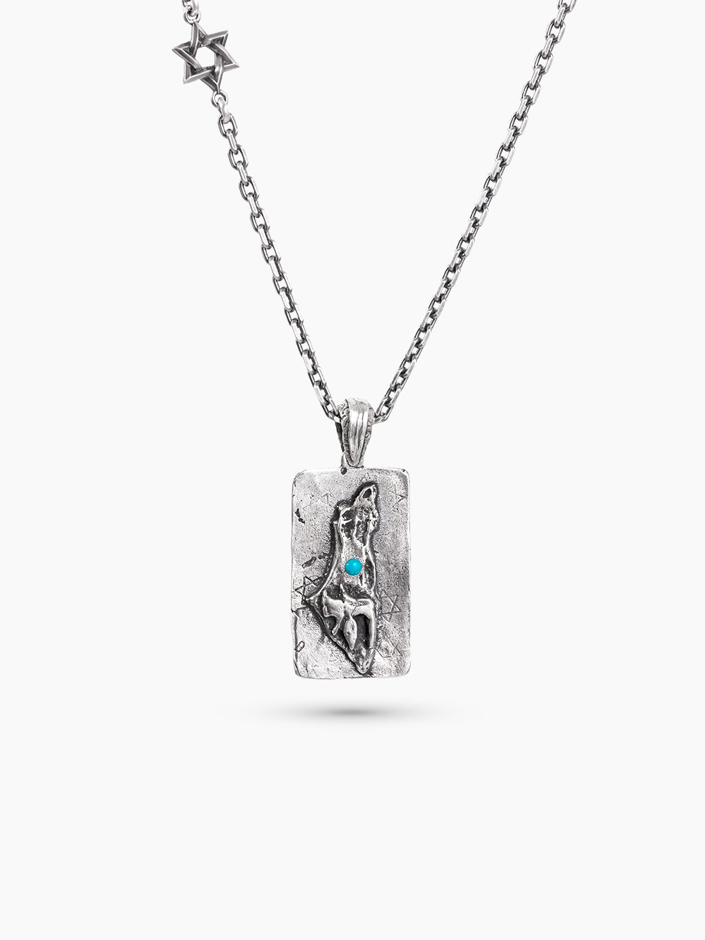 Star of David Necklace Sterling Silver 925 – Idan | Kameart