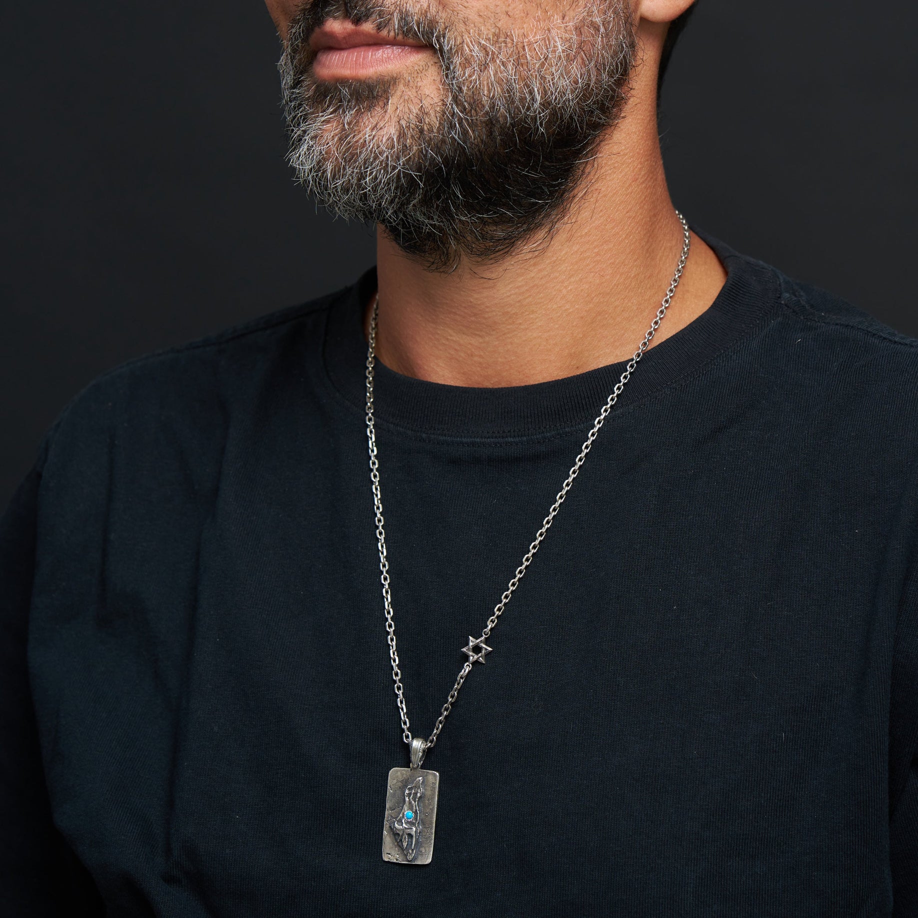 Star of David Necklace Sterling Silver 925 – Idan | Kameart