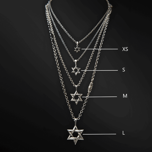 Star of David Necklace Sterling Silver 925 – Ilai | Kameart
