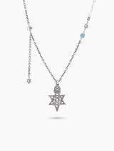 Star of David Necklace Sterling Silver 925 – Rivka Limited Edition | Kameart