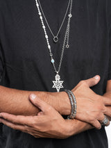 Star of David Necklace Sterling Silver 925 – Rivka Limited Edition | Kameart